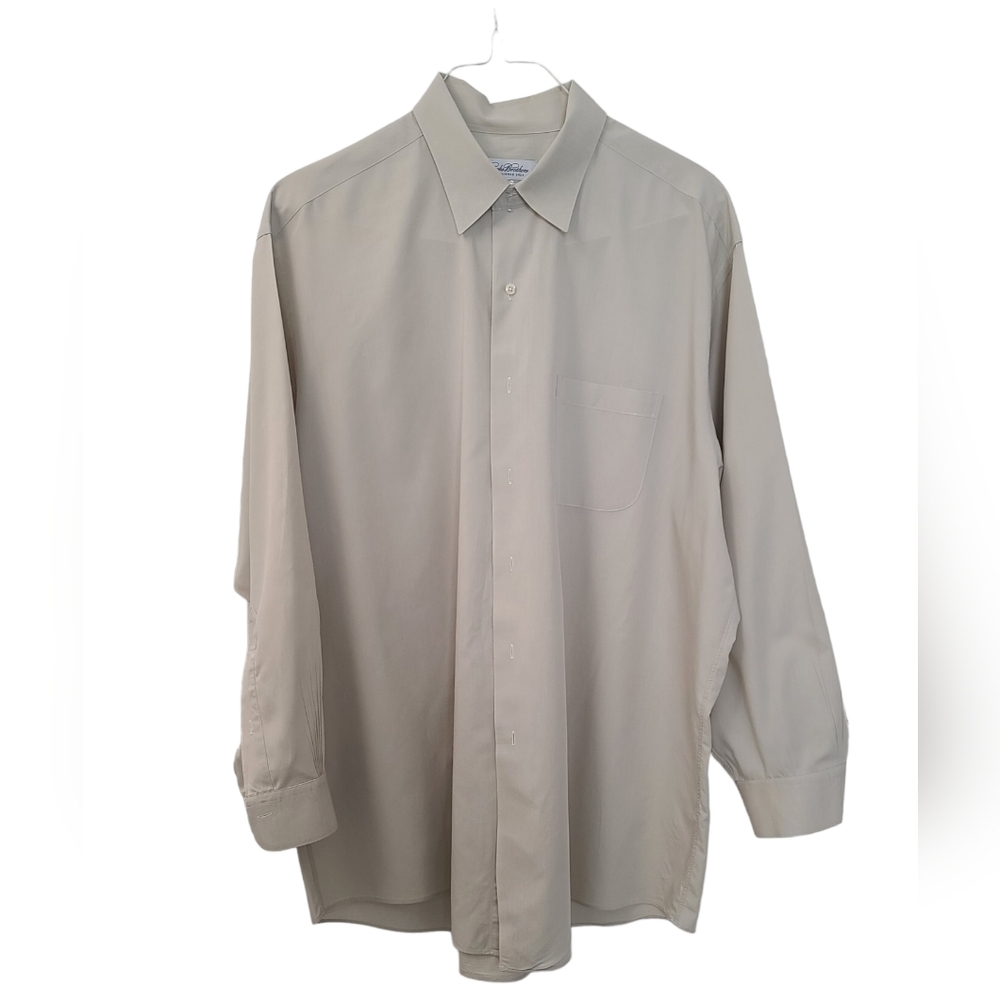 Mens Brooks Brothers Button Down Dress Shirt